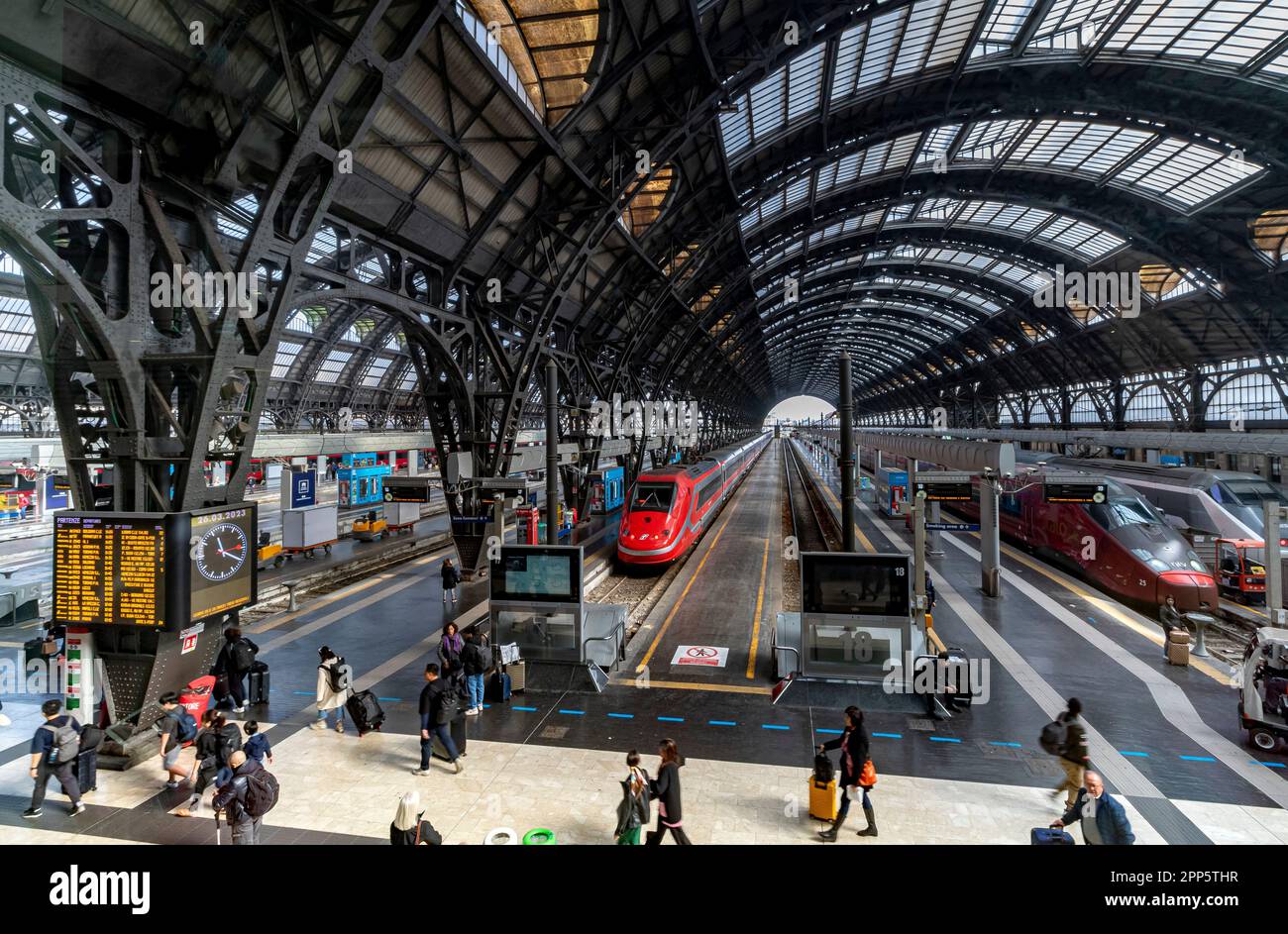 Milan Centrale Train Station Bahnhof Milano Centrale Plan WKNVRC