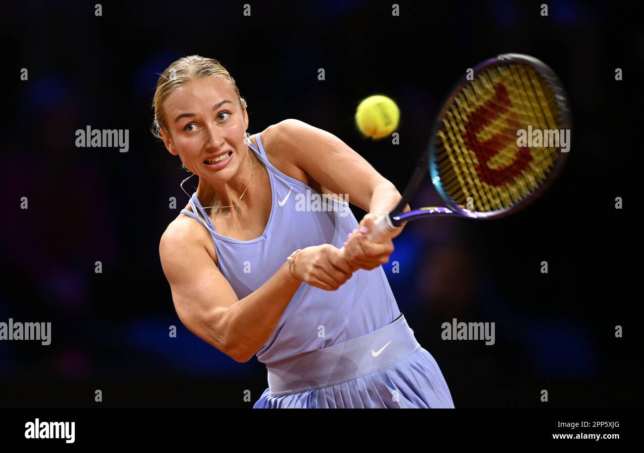Stuttgart, Germany. 22nd Apr, 2023. Tennis WTA Tour Stuttgart