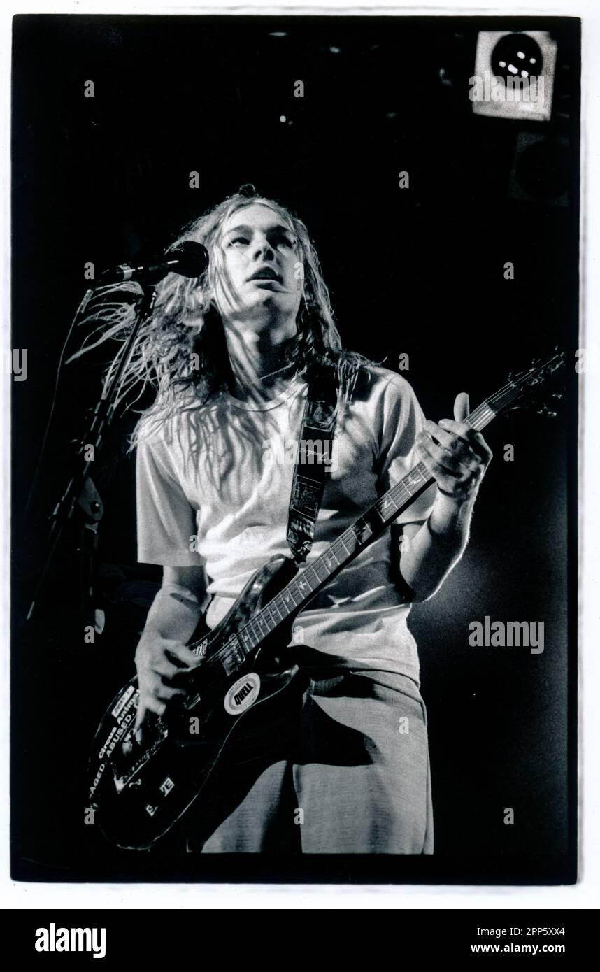 Daniel Johns lead singer of Australian Band Silverchair performs live