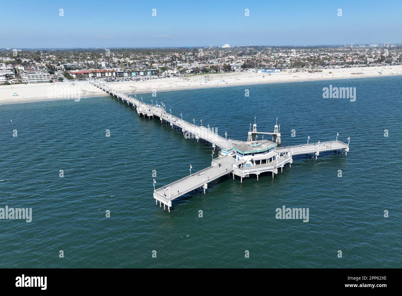 An Aerial View Belmont Veterans Memorial Pier Hi res Stock Photography an-aerial-view-belmont-veterans-memorial-pier-hi-res-stock-photography