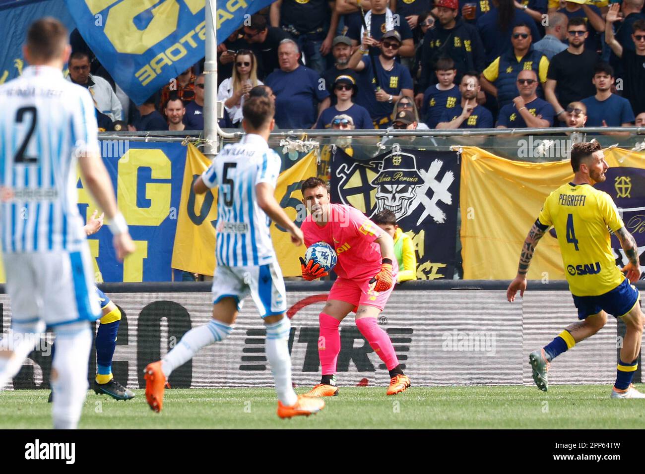 Ciro Vigorito stadium, Benevento, Italy, May 13, 2023, Benevento -  Modena
Serie B during Benevento Calcio vs Modena FC - Italian soccer  Serie B match Stock Photo - Alamy