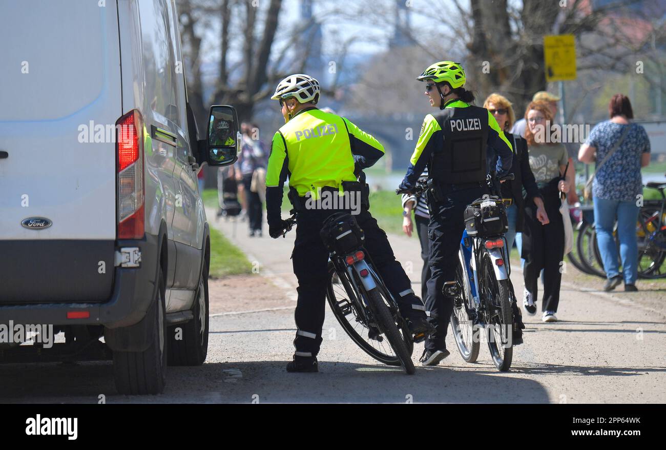22 April 2023, Saxony, Dresden As part of the "Respect through