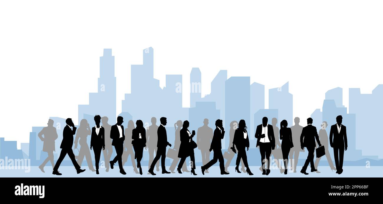 Business Men Walking City Stock Vector Images Alamy business-men-walking-city-stock-vector-images-alamy