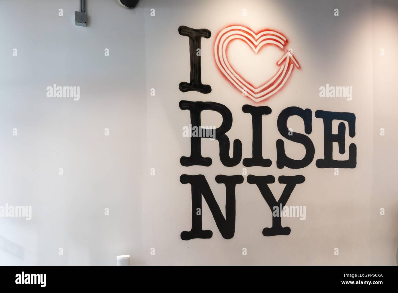 Plaque Métal I LOVE NY – 15 X 21 Cm, Déco Bar, Neuve