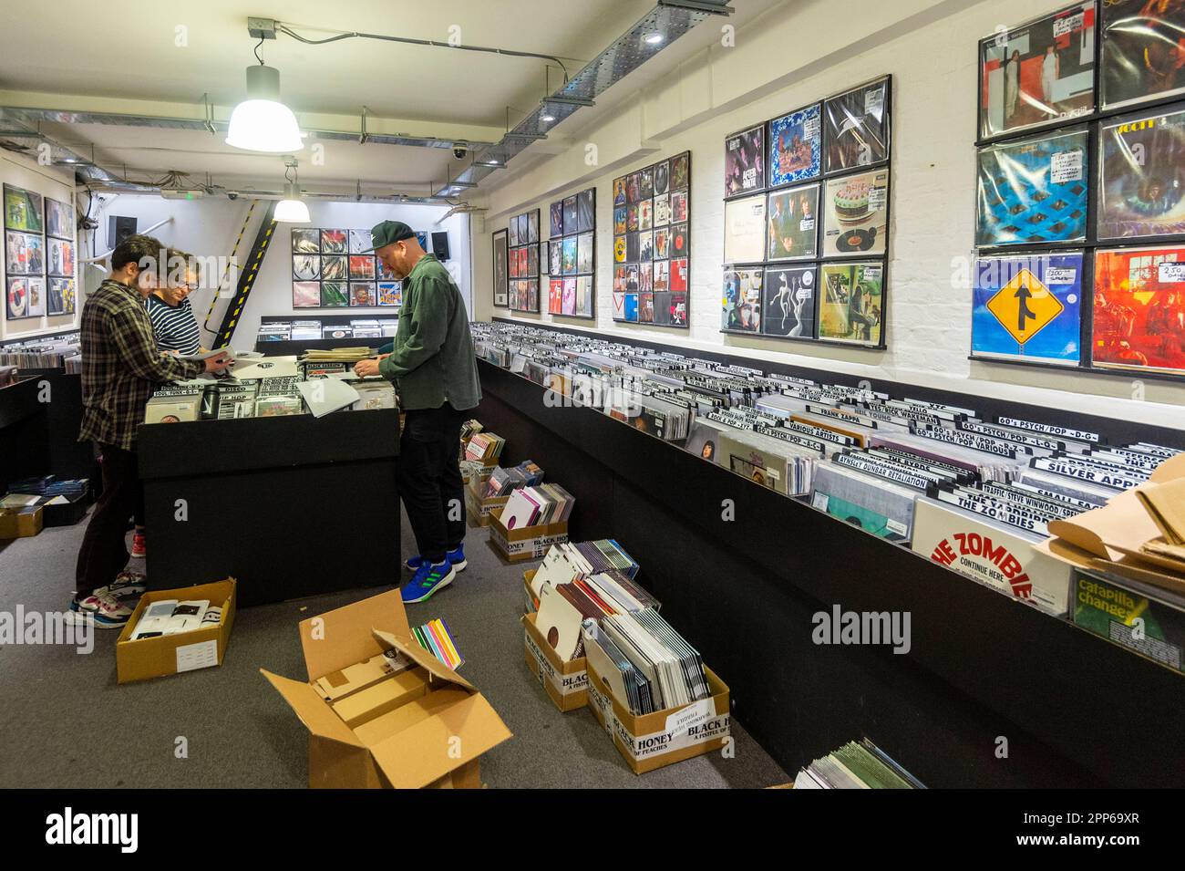 Music records london customer hires stock photography and images Alamy