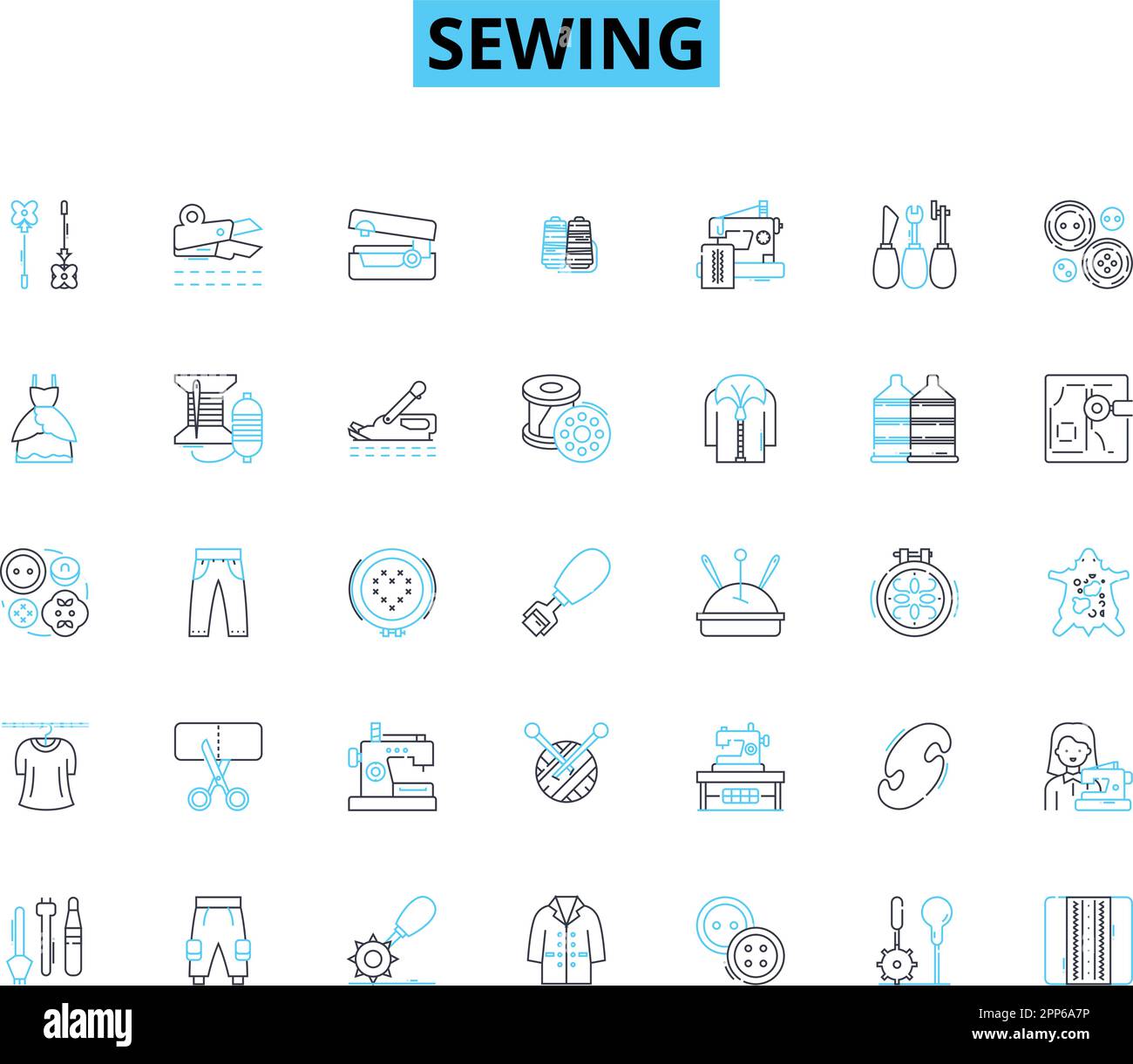 Upholstery needles Stock Vector Images - Alamy