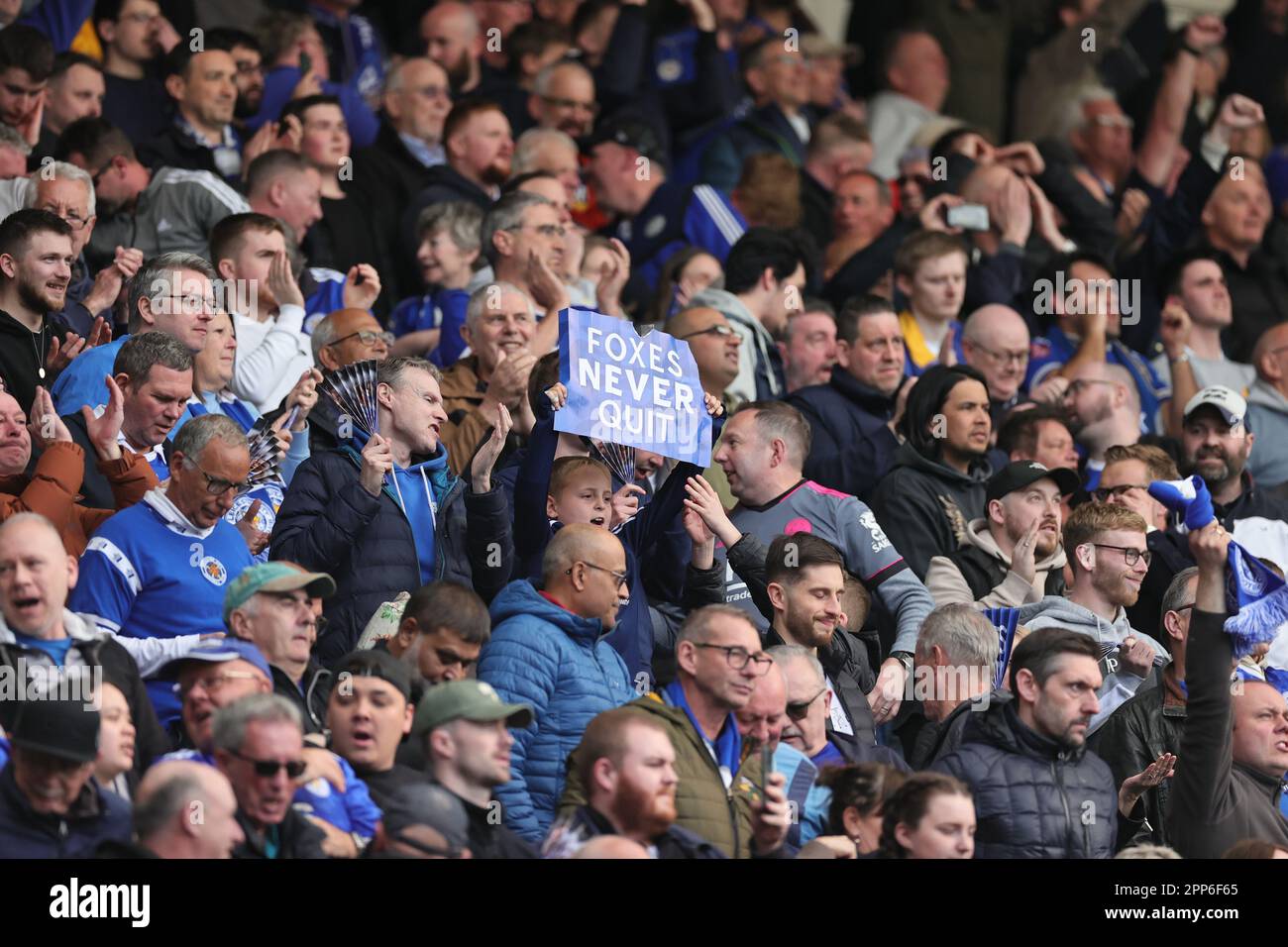 Leicester city stadium king fan hires stock photography and images Alamy