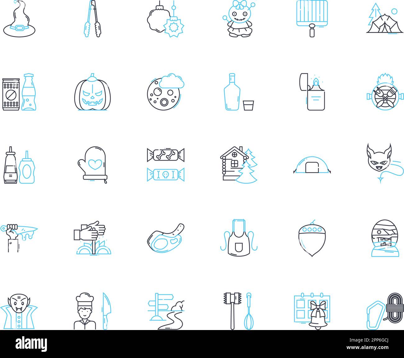 Shindig linear icons set. Celebration, Party, Gala, Bash, Festivity ...