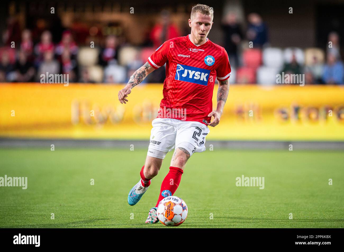 Denmark. 21st, April 2023. Tonni Adamsen (23) of