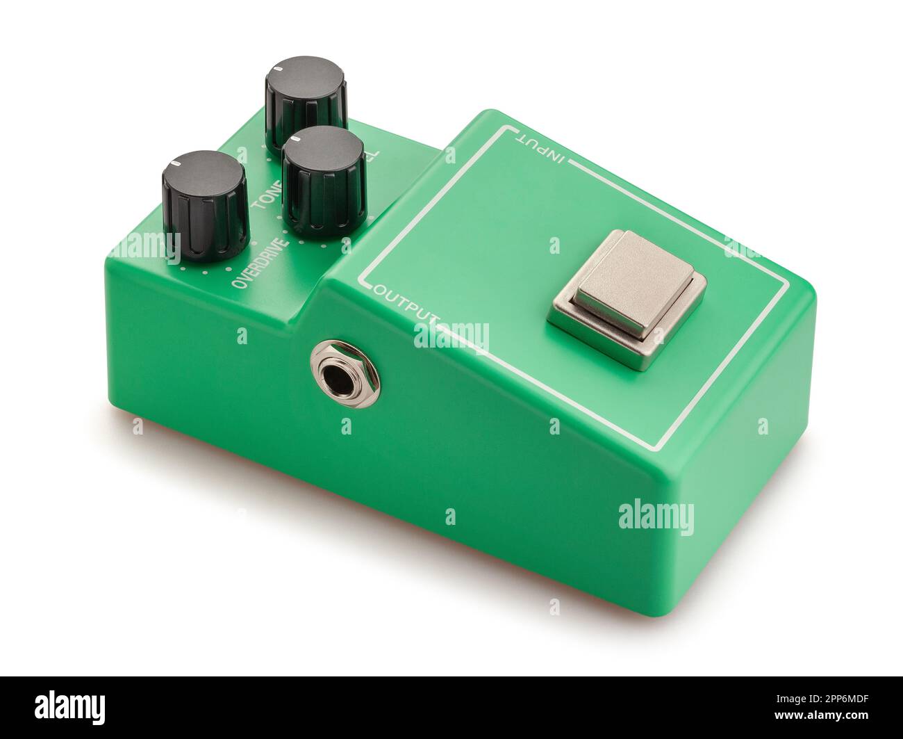 guitar overdrive pedal path isolated on white Stock Photo Alamy