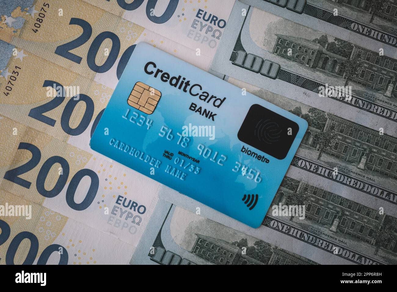 Euros credit debit card hires stock photography and images Alamy