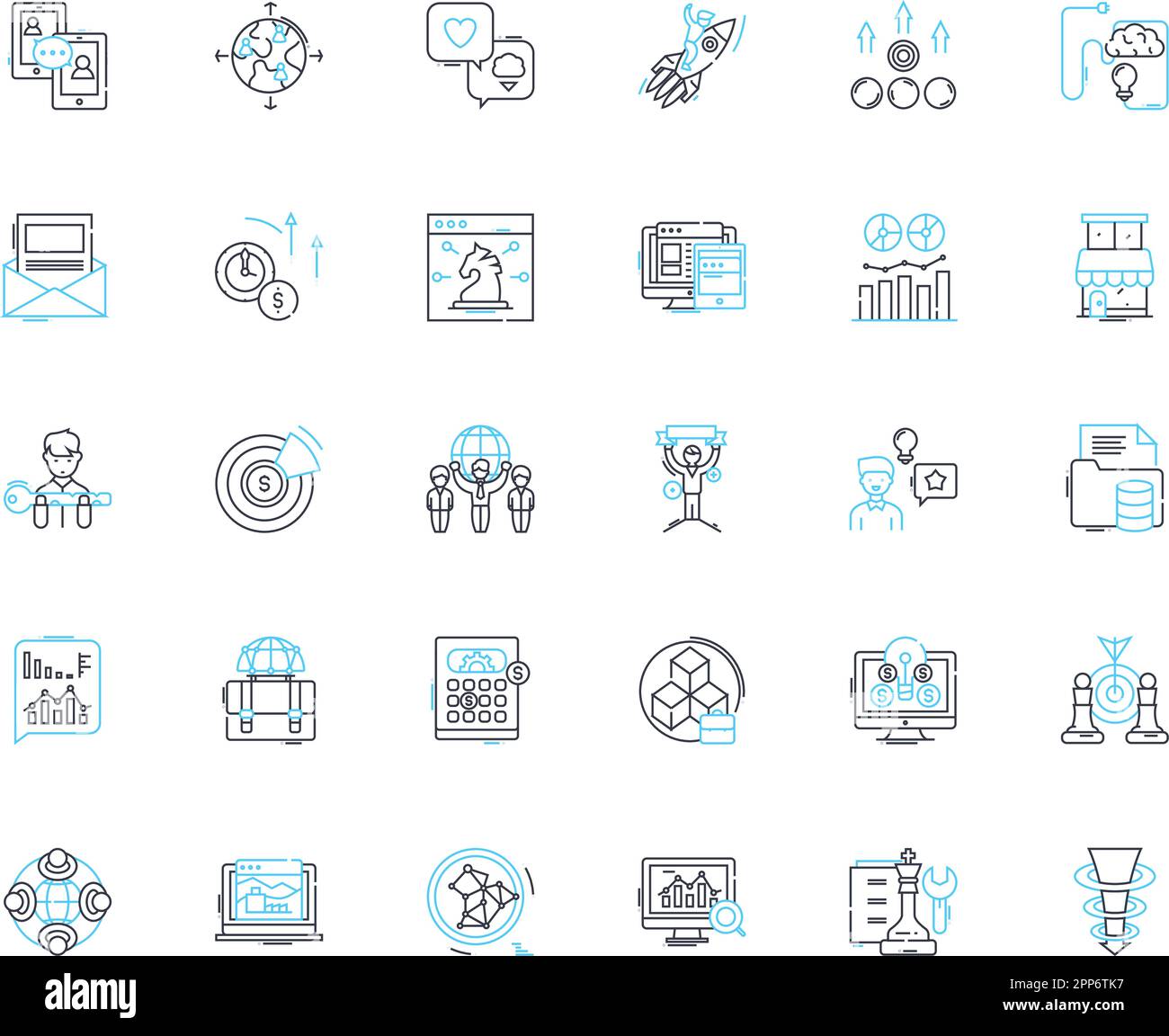 Legal contract linear icons set. Agreement, Covenant, Contractual, Obligation, Signatory, Indemnification, Consideration line vector and concept signs Stock Vector