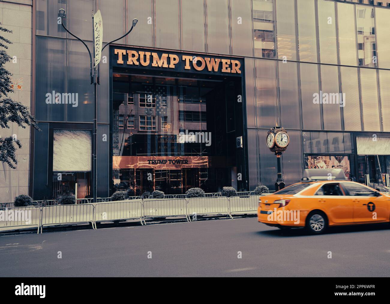 The Trump Tower in Manhattan, New York City Stock Photo