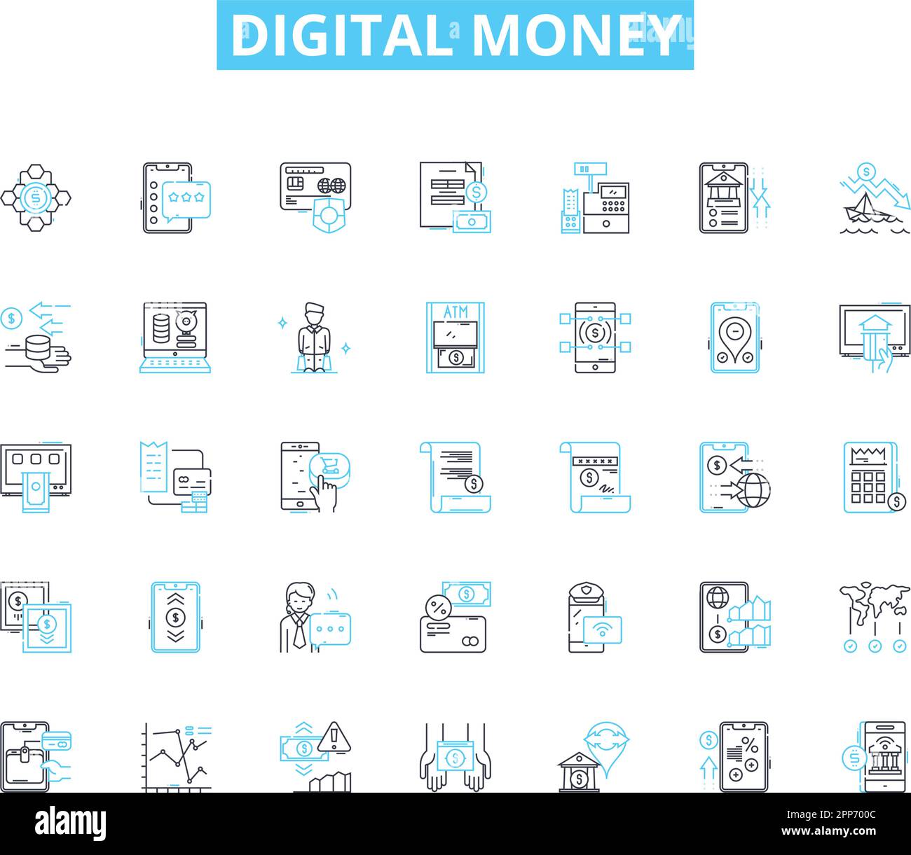 Crypto assets management Stock Vector Images - Alamy