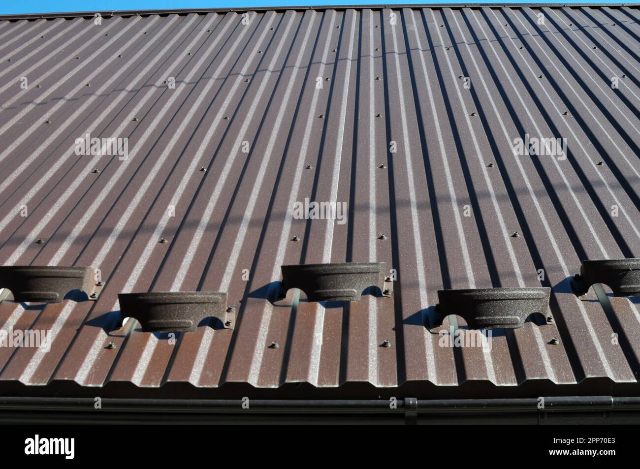 Corrugated steel sheets hi-res stock photography and images - Alamy