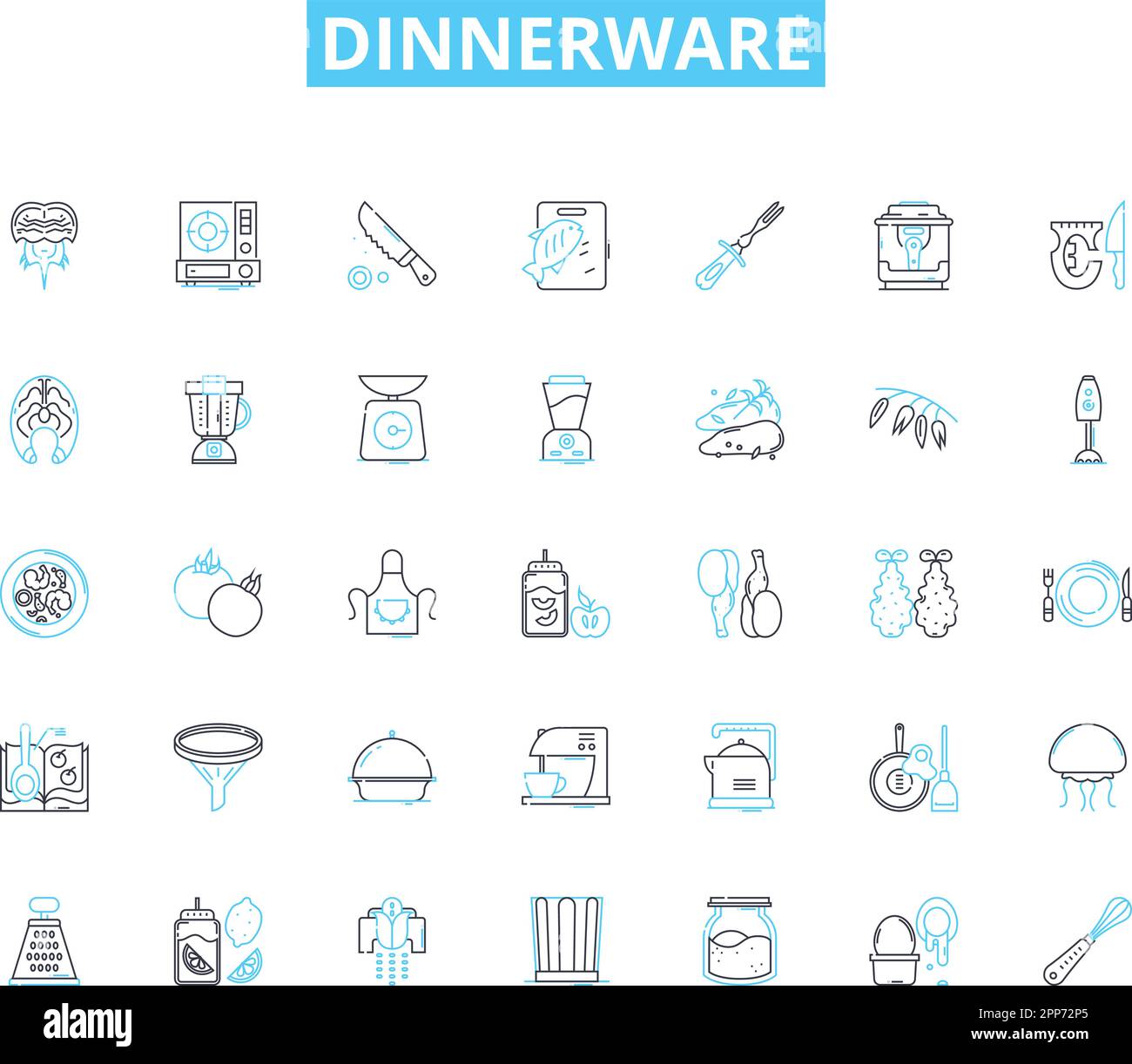 Measuring cups and spoons Stock Vector Images - Alamy