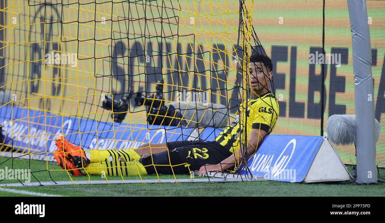 Dortmund, Deutschland. 22nd Apr, 2023. firo 04/22/2023, football