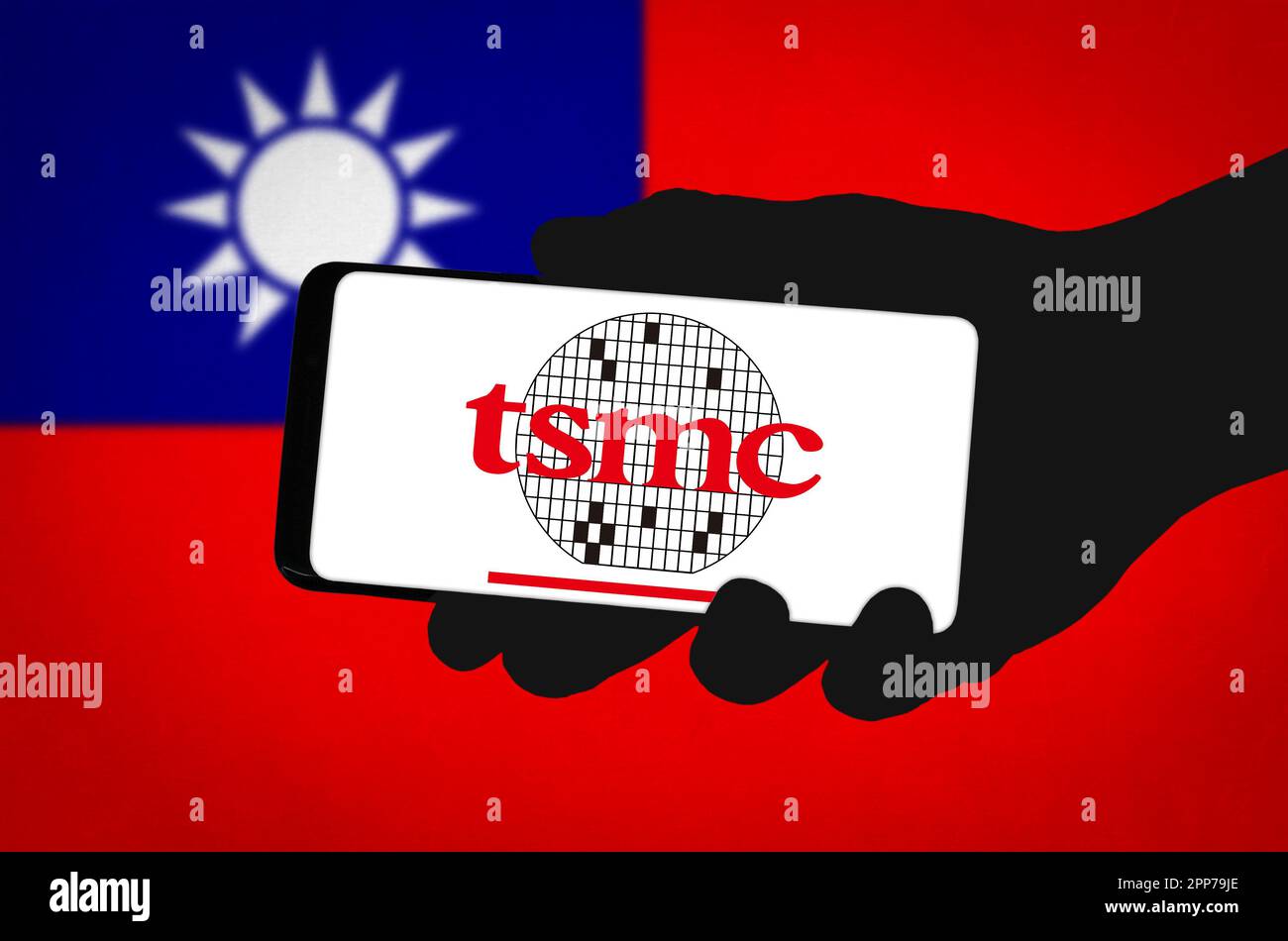 TSMC - Taiwan Semiconductor Manufacturing Company Stock Photo