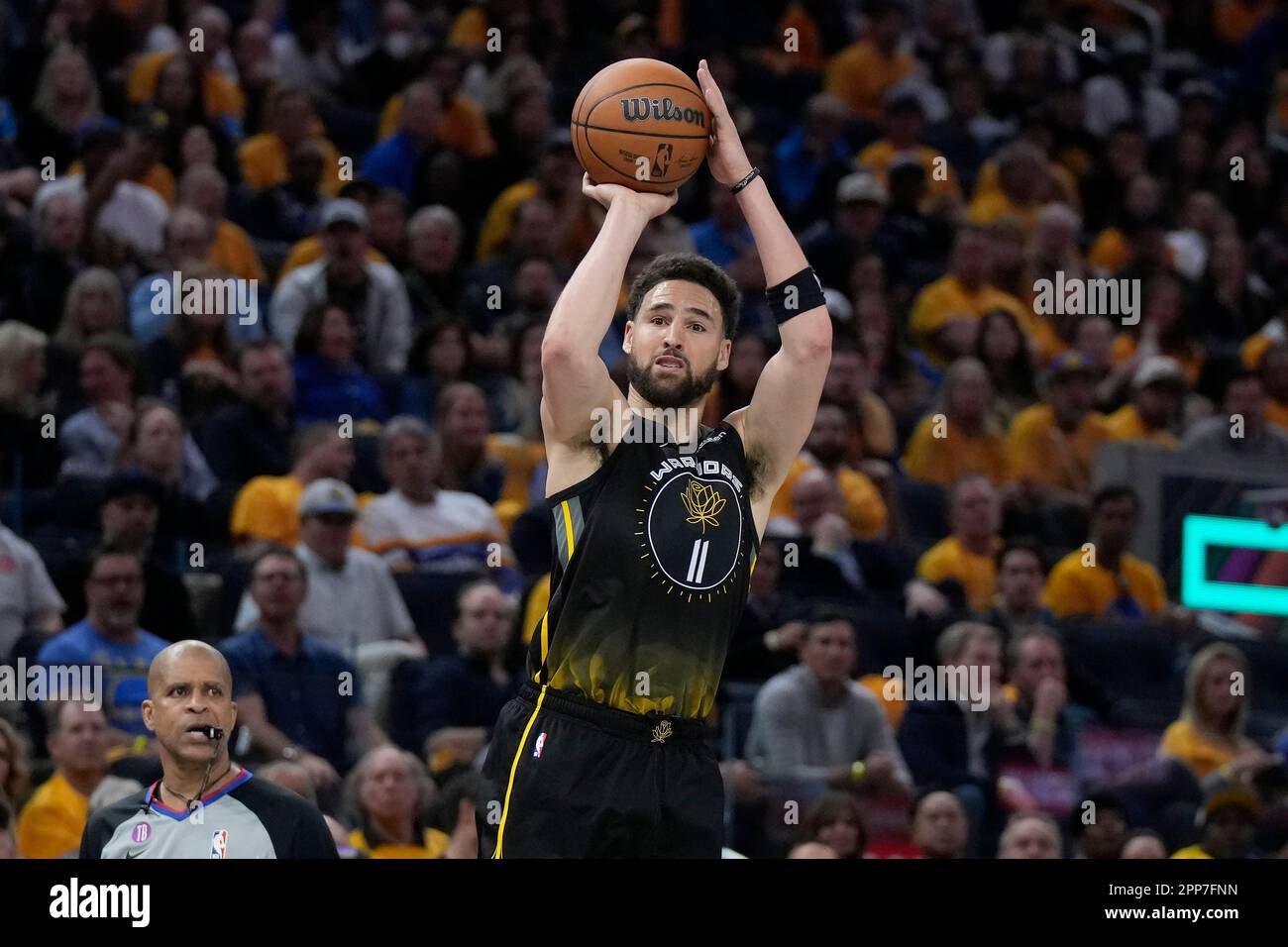Klay Thompson - Golden State Warriors - 2016 NBA Finals - Game 3 - Game-Worn  Jersey