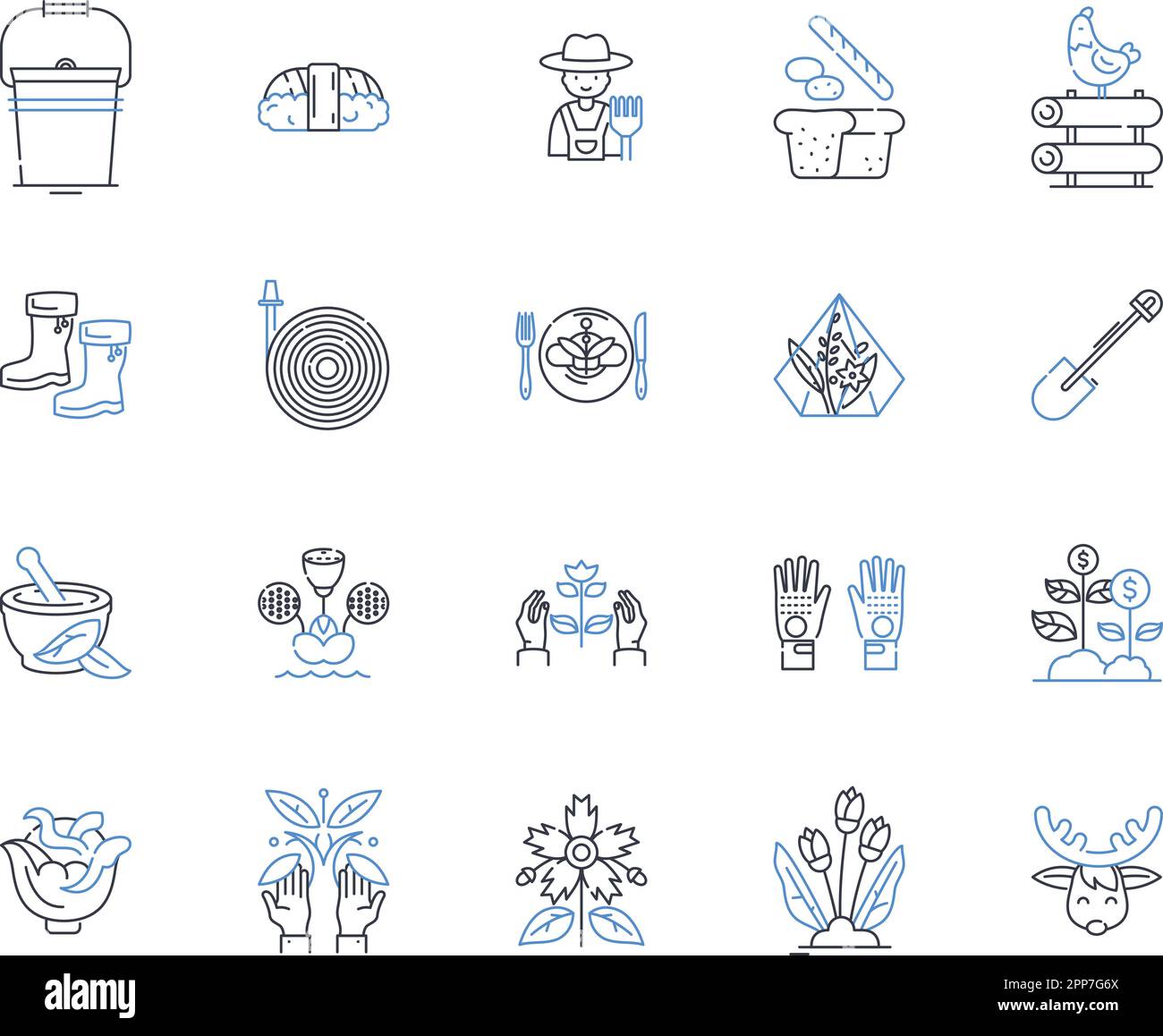 Brickworks factory line icons collection. Manufacturing, Construction, Masonry, Production, Engineering, Architecture, Industrial vector and linear Stock Vector