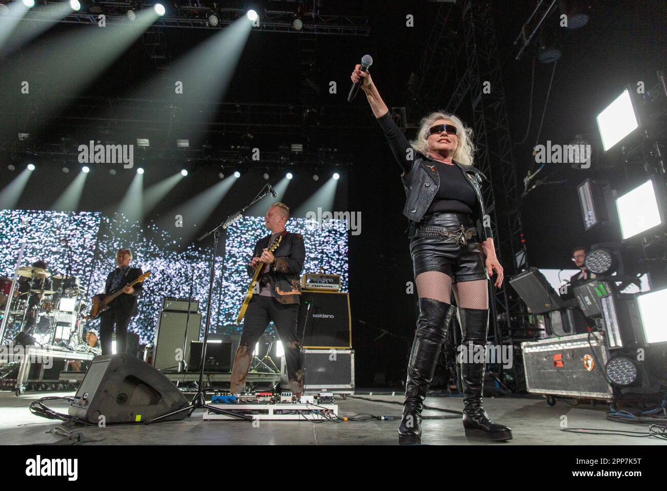 Indio, USA. 21st Apr, 2023. Blondie (Debbie Harry) during the Coachella