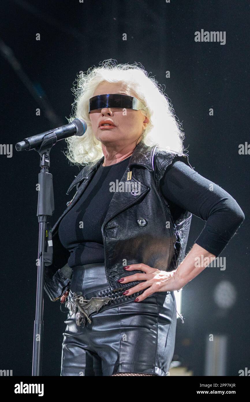 Indio, USA. 21st Apr, 2023. Blondie (Debbie Harry) during the Coachella