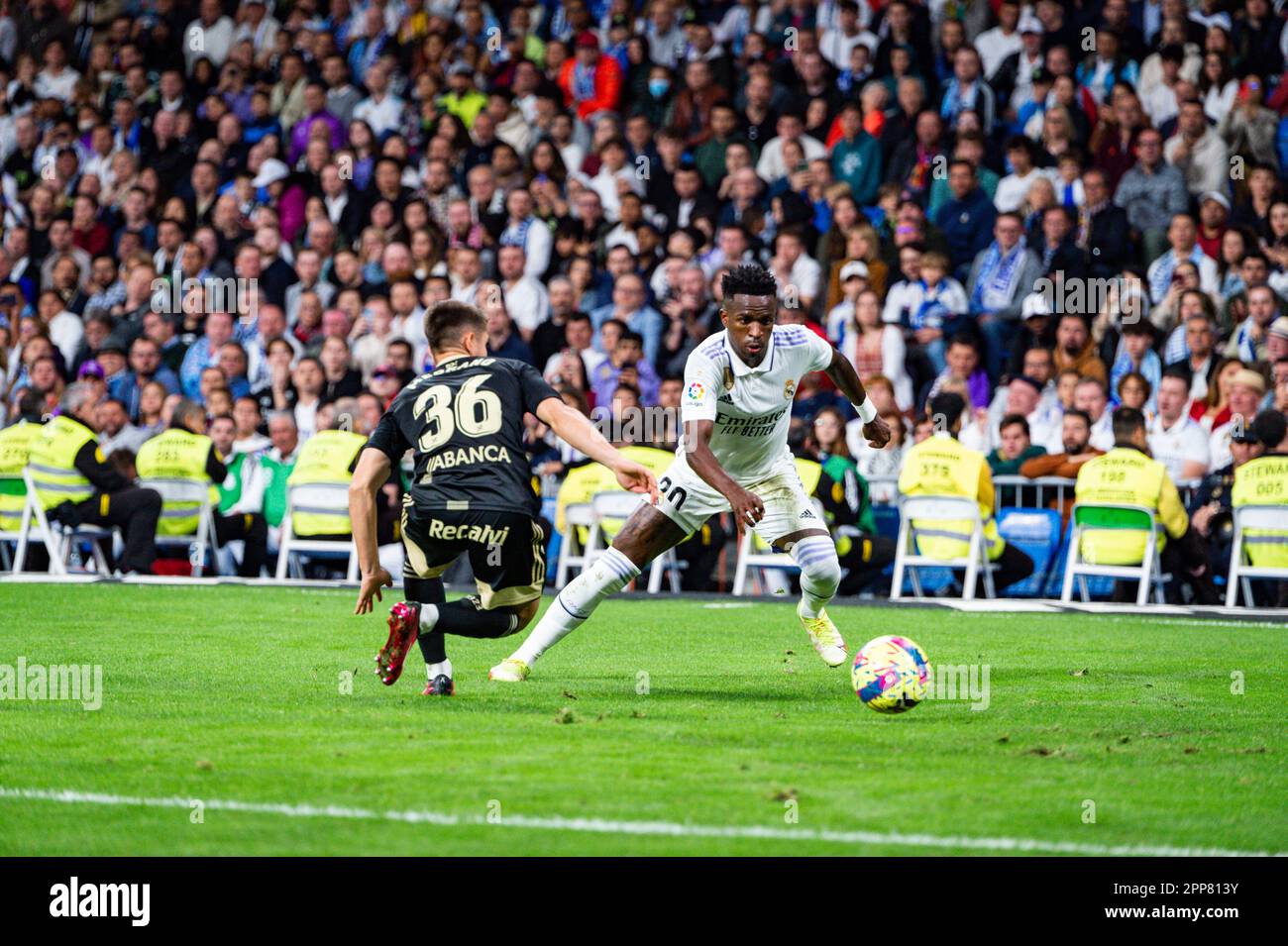 Madrid, Madrid, Spain. 22nd Apr, 2023. Vin'cius JÅ“nior (Real Madrid ...