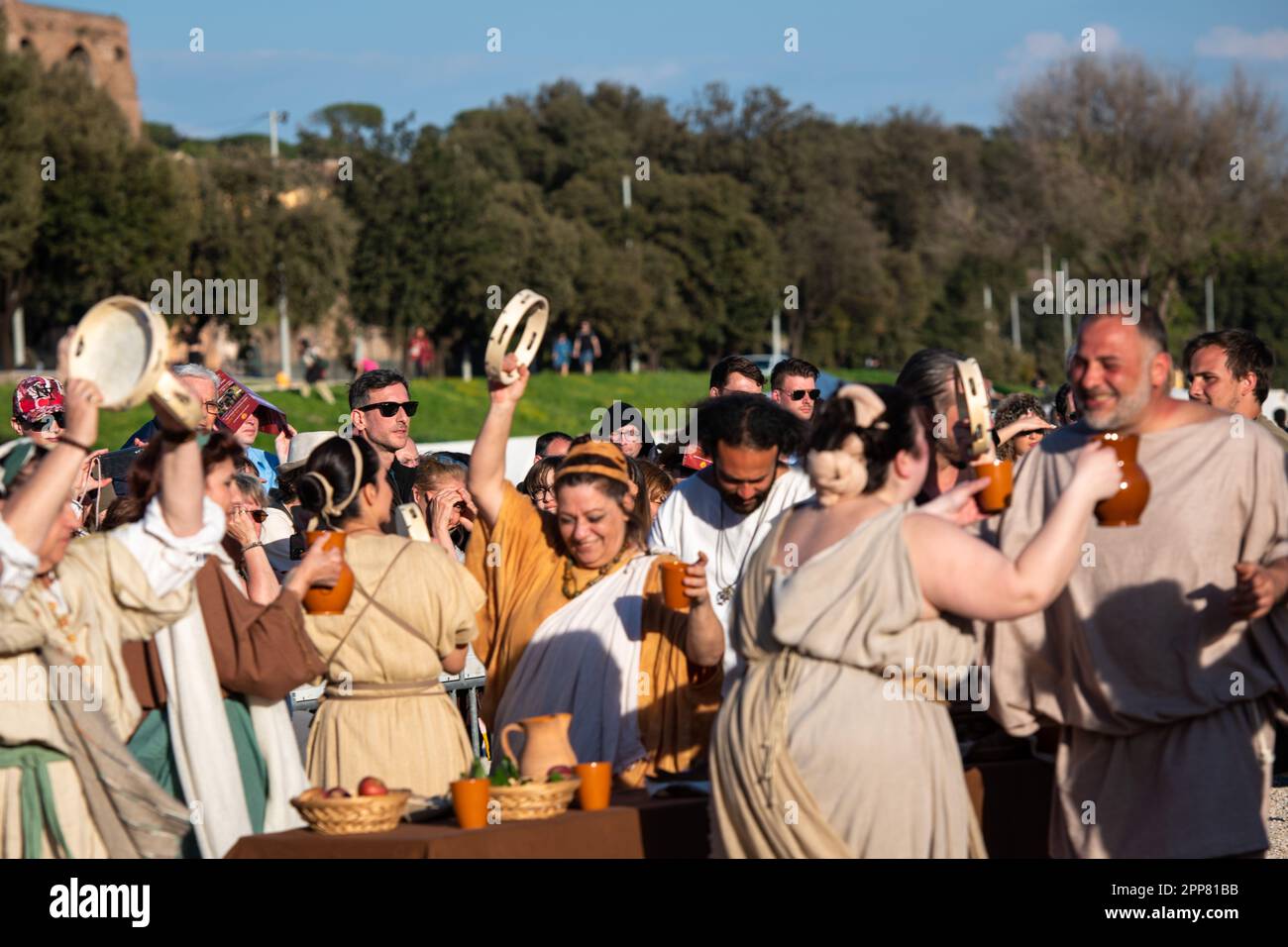 A banquet in ancient rome hi-res stock photography and images - Alamy