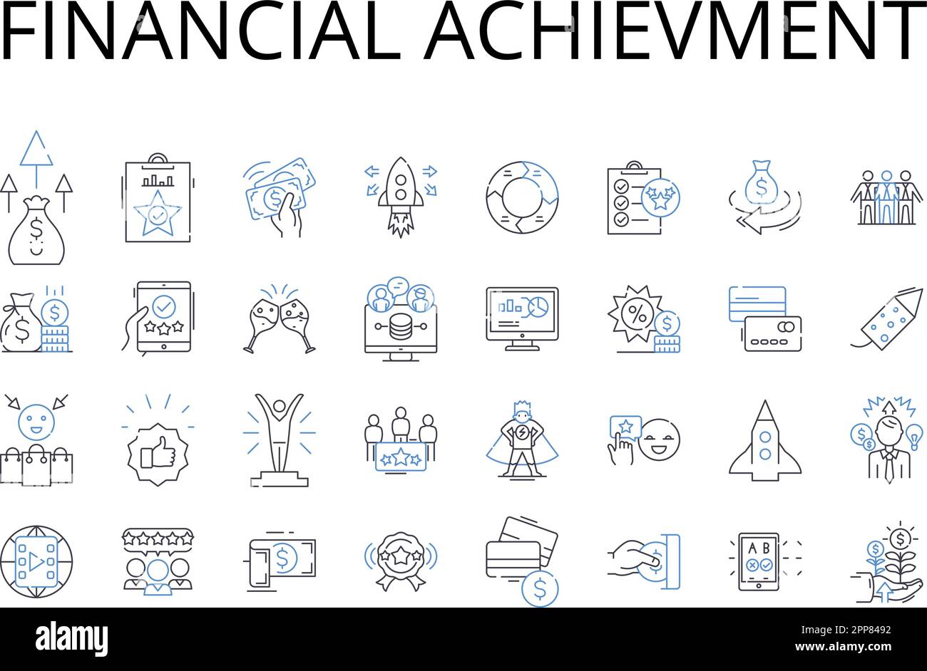 Fiscal accomplishment Stock Vector Images - Alamy