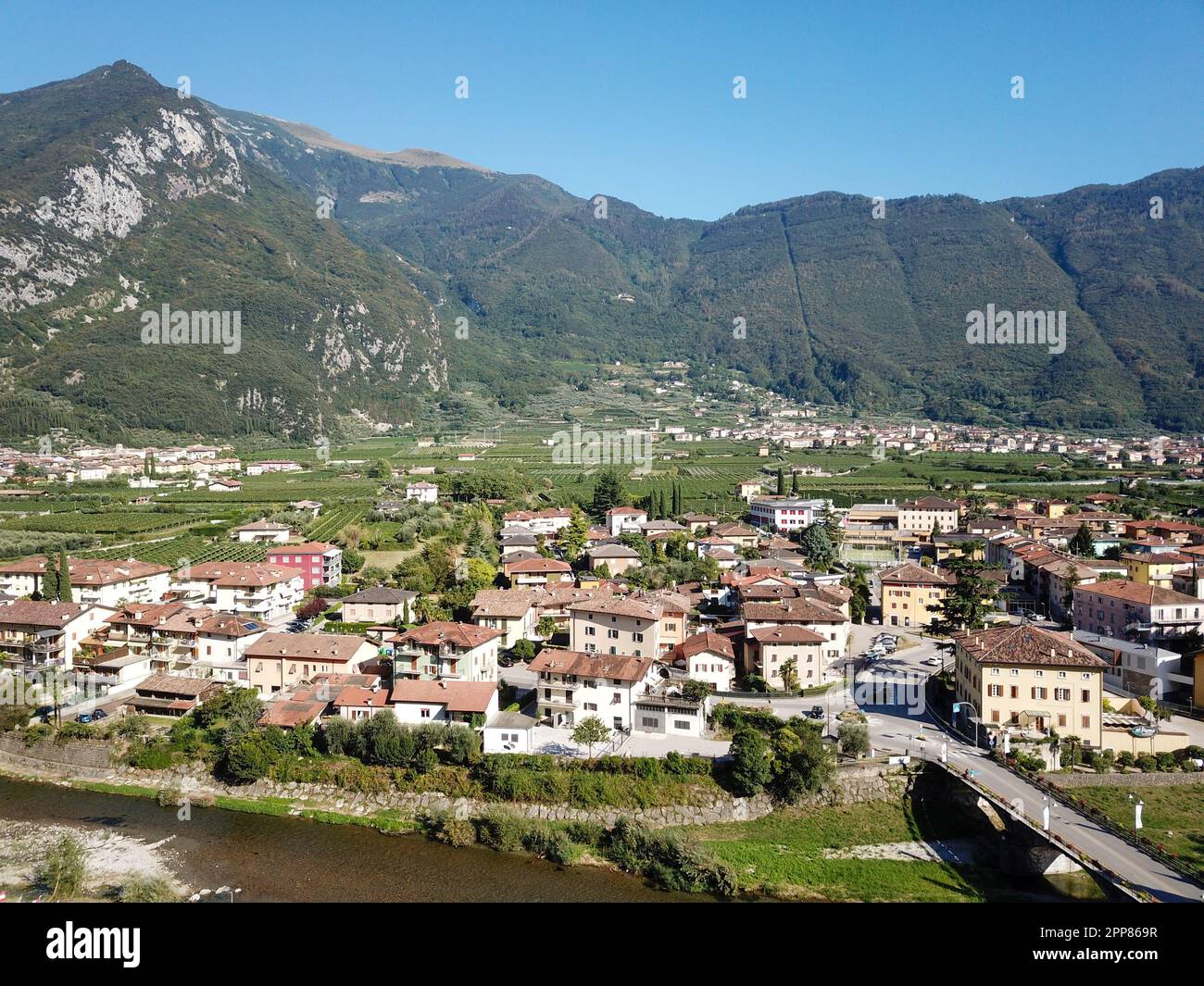Garda lake sarca river hi-res stock photography and images - Alamy