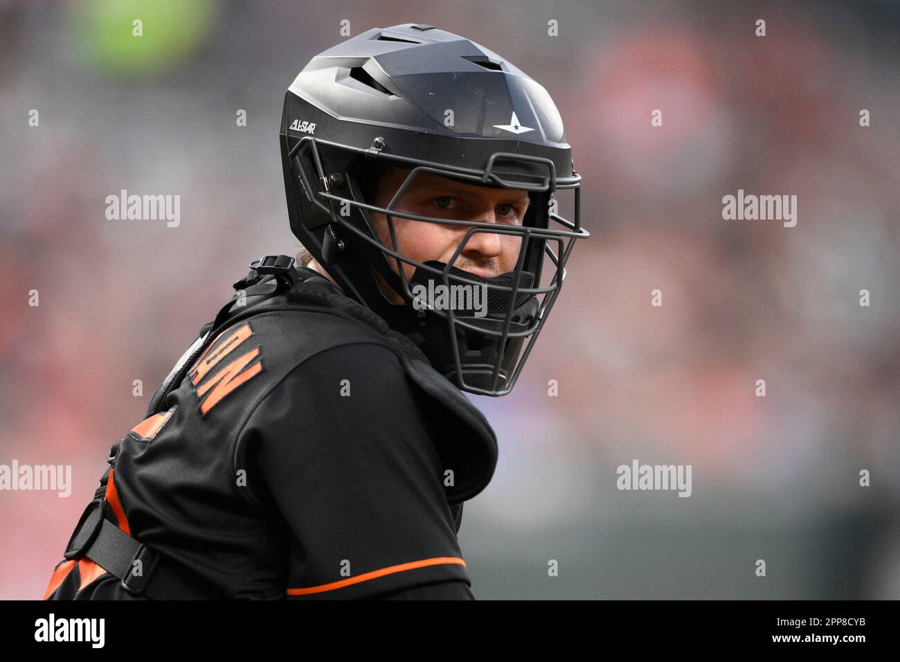 Baltimore Orioles catcher Adley Rutschman (35) in action during a