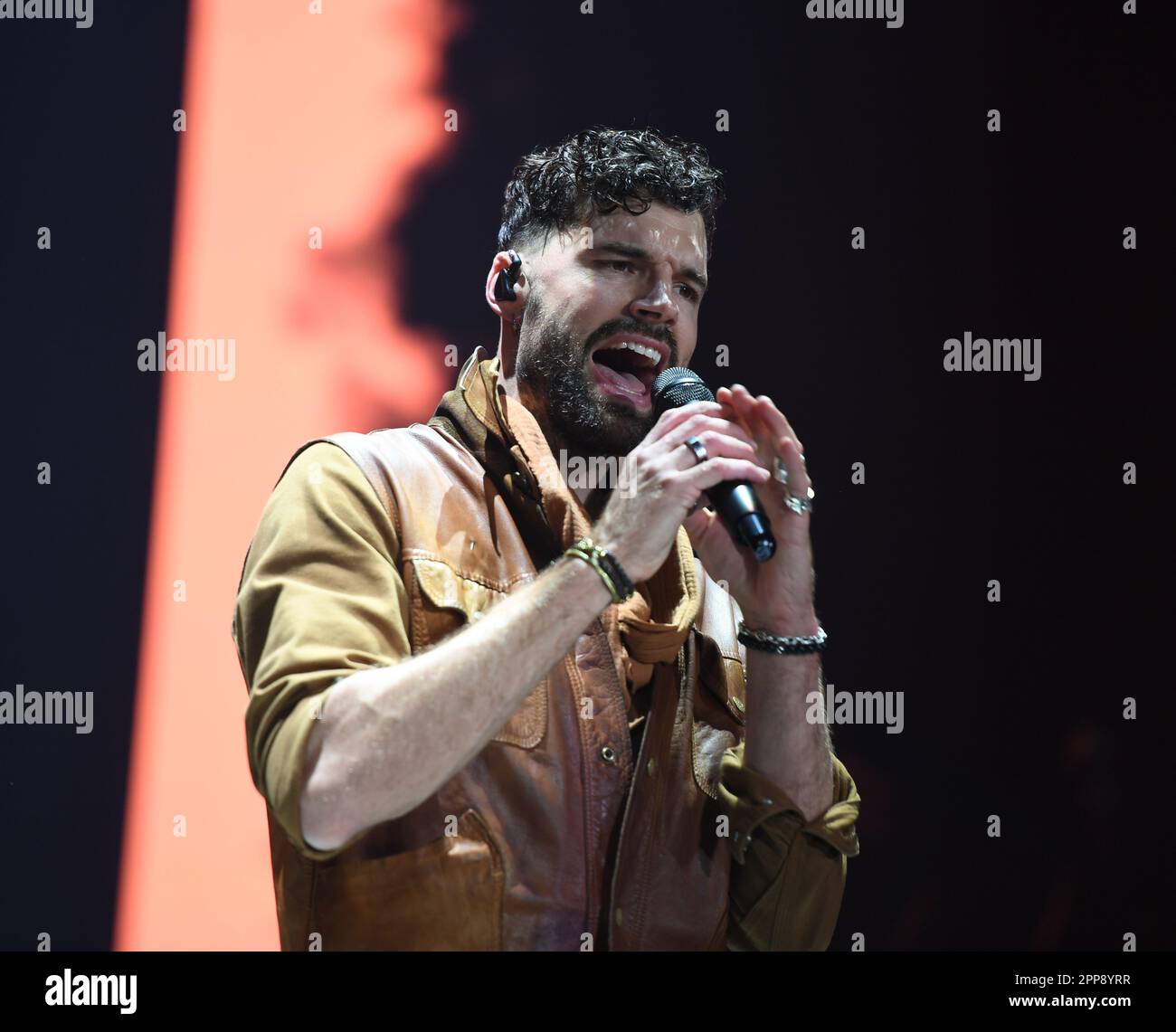 April 22, 2023, Norfolk, Virginia, USA Grammy winners, christian band