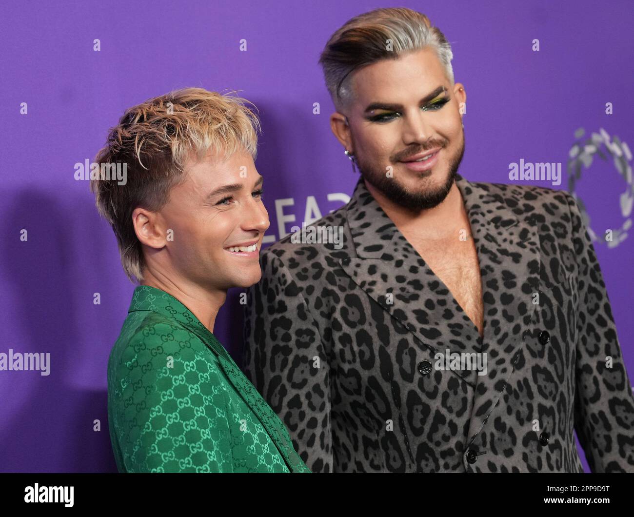 Los Angeles, USA. 22nd Apr, 2023. (L-R) Oliver Gliese and Adam Lambert ...