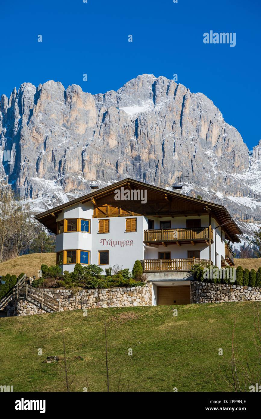 Rosengarten (Catinaccio) massif, Dolomites, TiersTires, TrentinoAlto