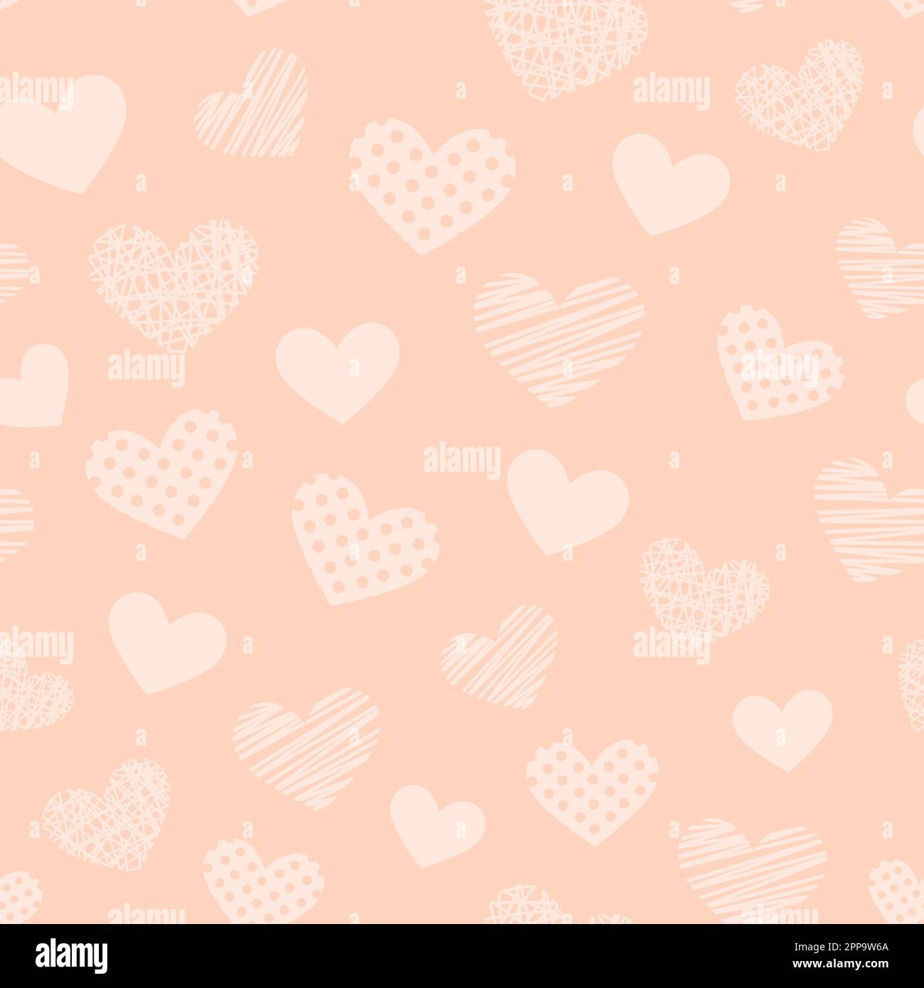 Heart repeat pattern hi-res stock photography and images - Alamy