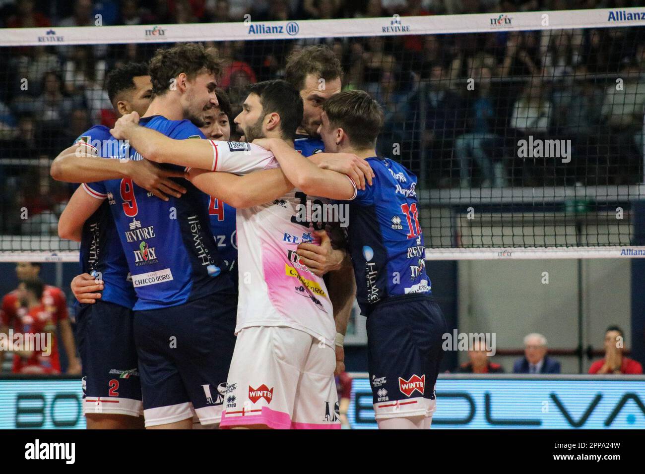 POWER VOLLEY MILANO during the Volleyball Italian Serie A Men Superleague Championship Play Off