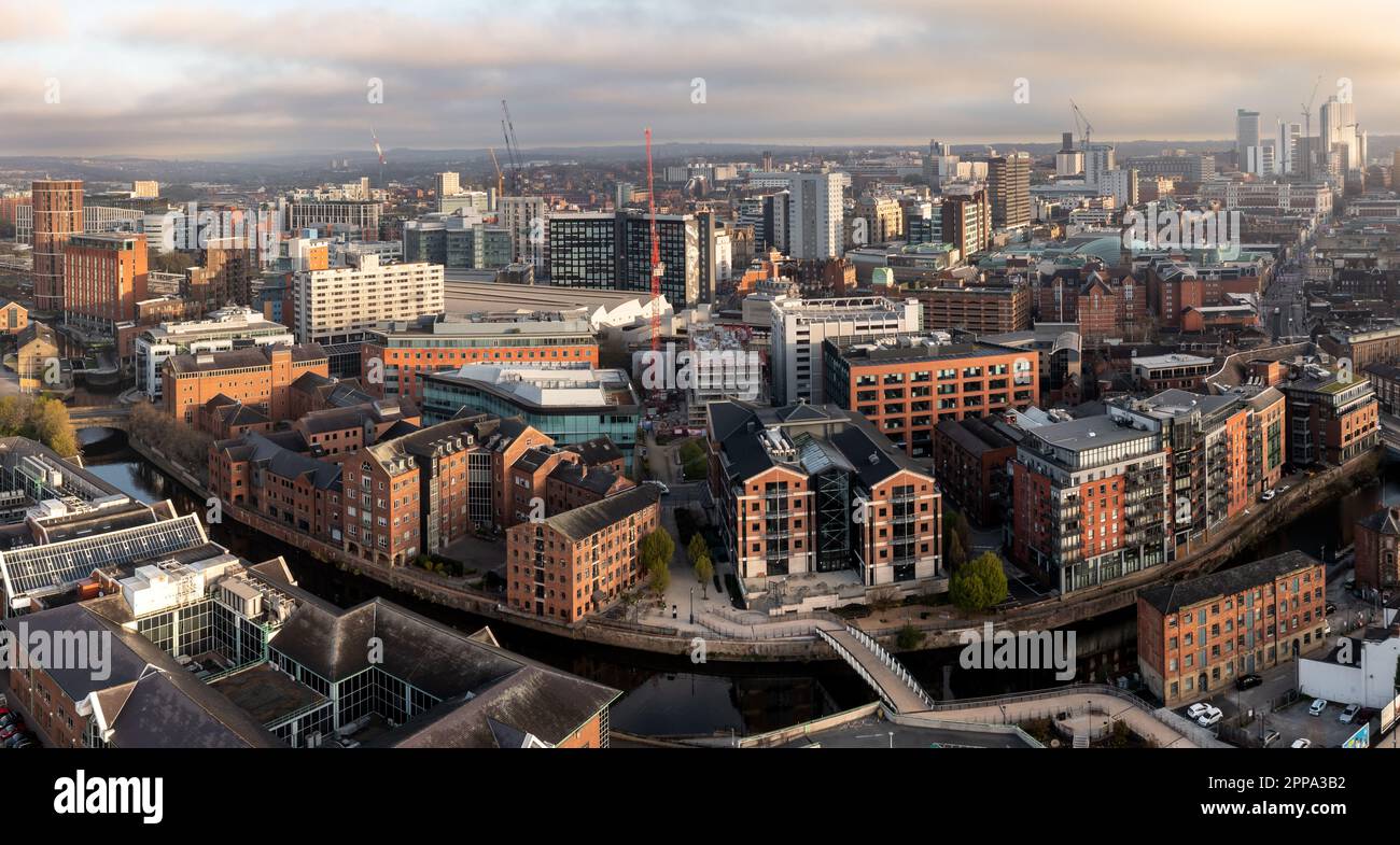 Photo inspiration: An Aerial Panoramic View Of Luxury Waterfront Apartments Along The Photo Inspiration