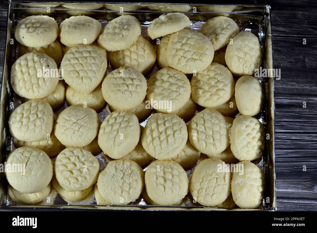 Traditional Arabic cookies for celebration of Islamic holidays of El