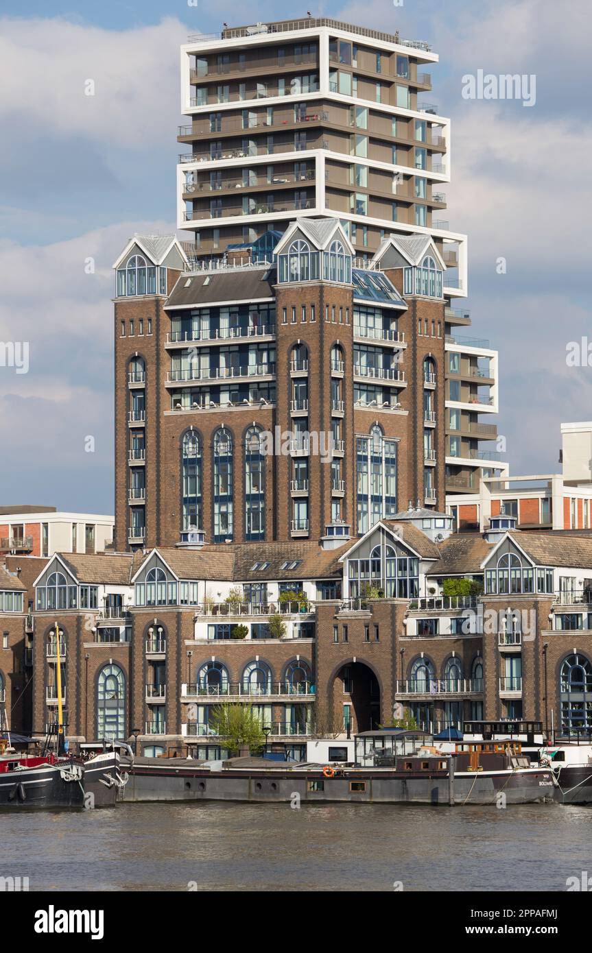 Luxury Flats at Chelsea Imperial Wharf London Stock Photo Alamy
