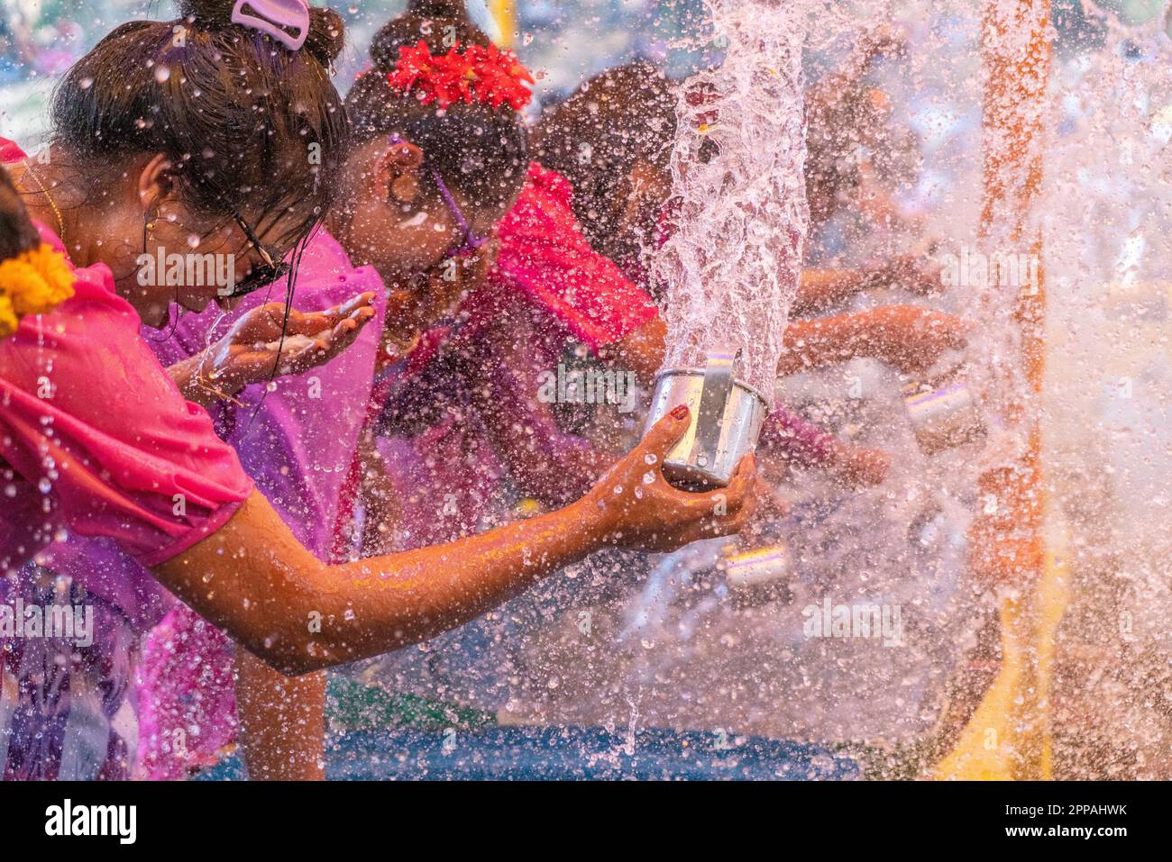 Traditional Water Festival (Sangrai) in Chittagong Hill Tracts