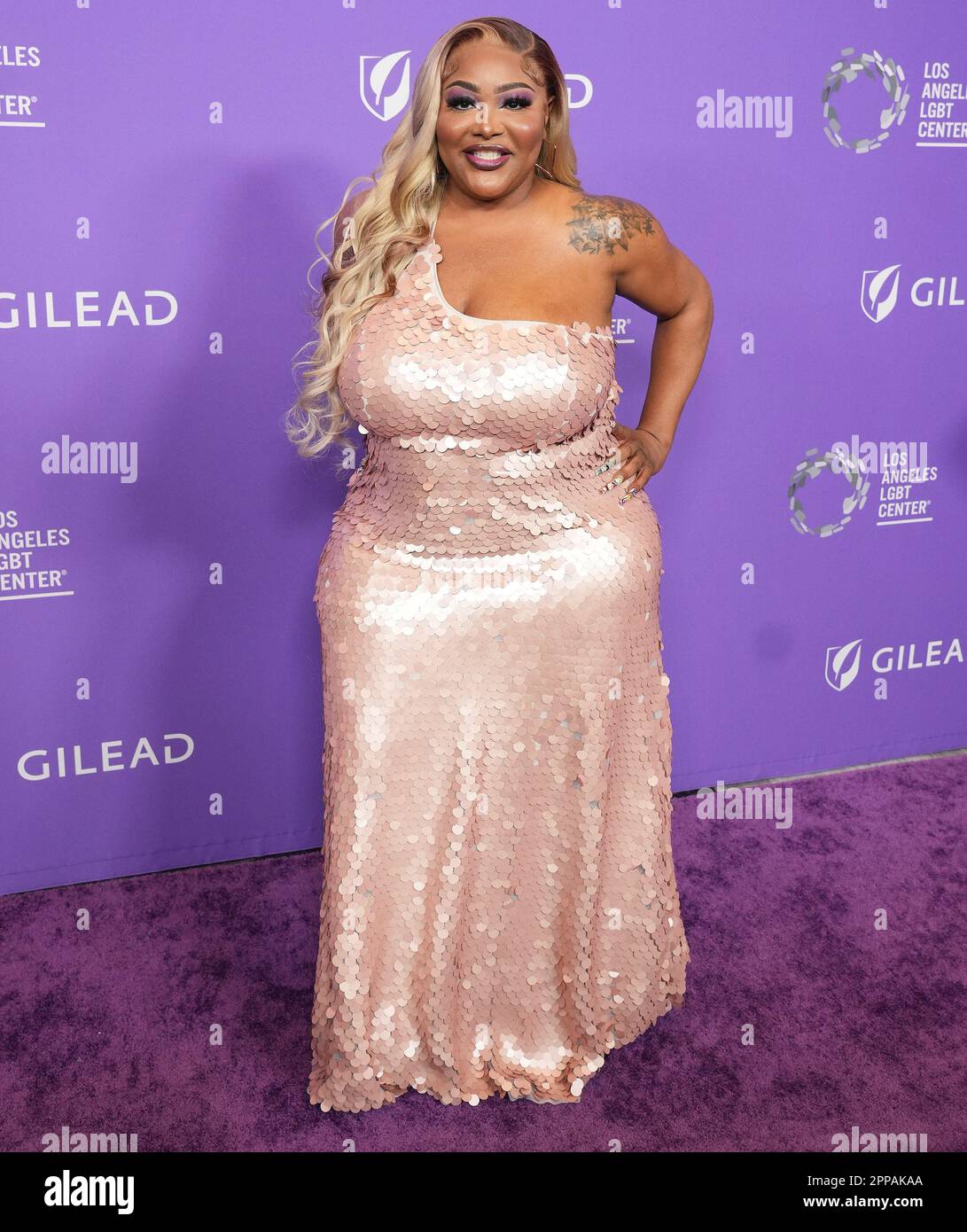 Los Angeles, USA. 22nd Apr, 2023. Ts Madison arrives at The Los Angeles LGBT Center Gala held at