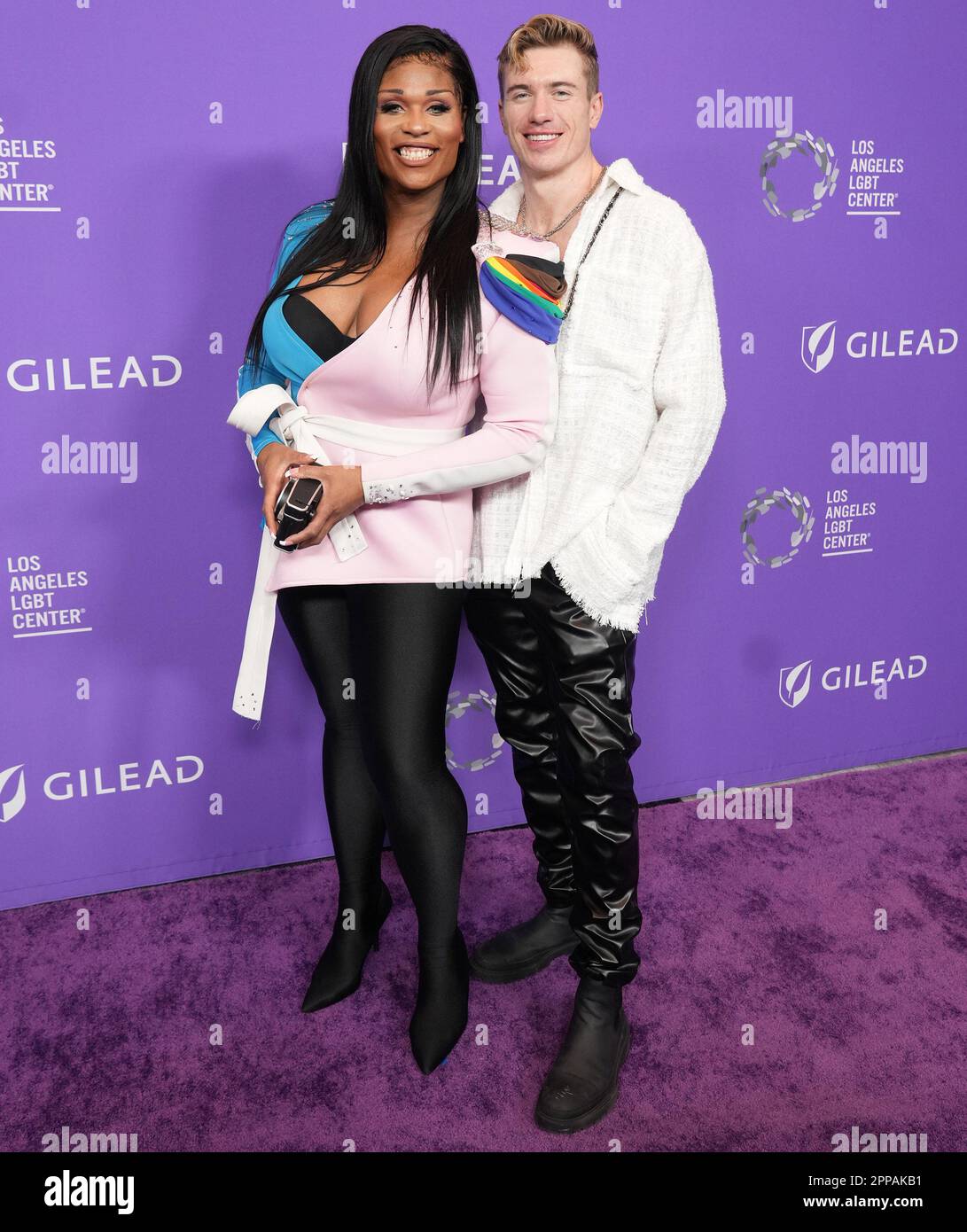 Los Angeles USA 22nd Apr 2023 L R Peppermint And Nick Pauley At Los Angeles Usa 22nd Apr 2023 L R Peppermint And Nick Pauley At The Los Angeles Lgbt Center Gala Held At The Fairmont Century Plaza In Los Angeles Ca On Saturday April 22 2023 Photo By Sthanlee B Miradorsipa Usa Credit Sipa Usalamy Live News 2PPAKB1