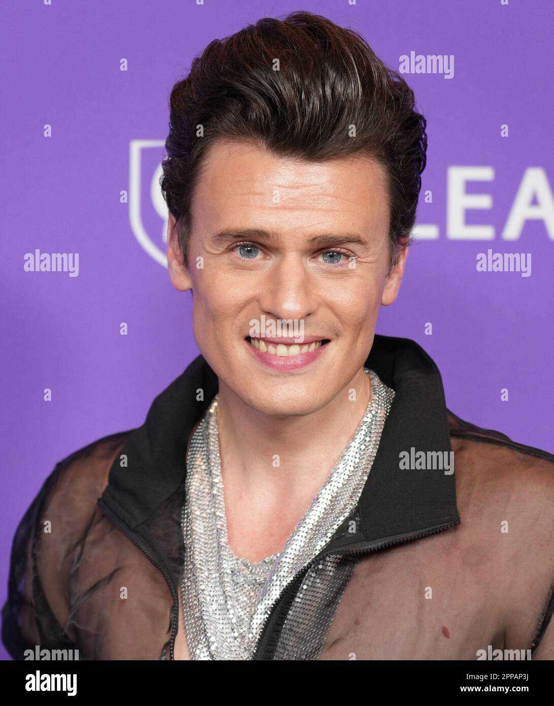 Blake McIver Ewing arrives at The Los Angeles LGBT Center Gala held at