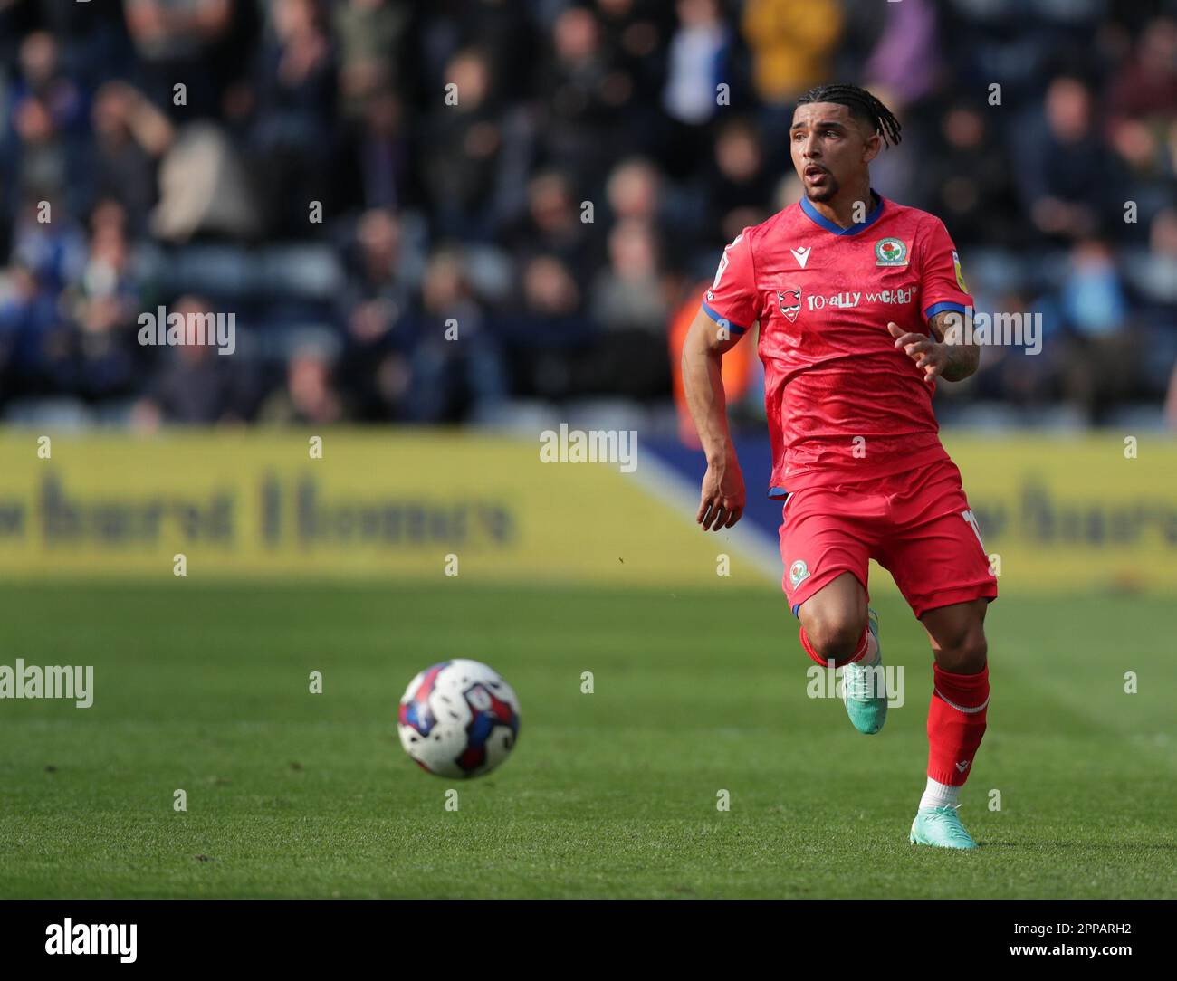 22nd April 2023; Deepdale, Preston, England; Championship Football, Preston North End versus