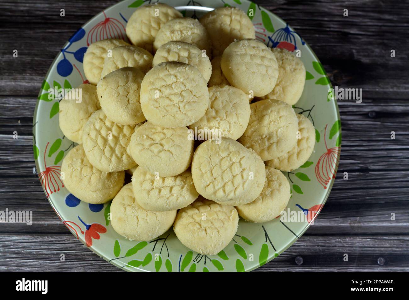 Traditional Arabic cookies for celebration of Islamic holidays of El