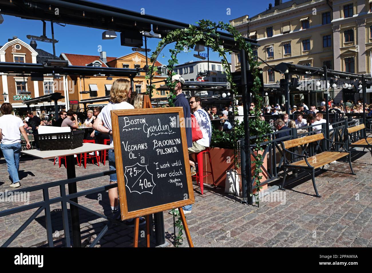 Seasonal weather, sunny weather during Saturday in Linköping, Sweden ...
