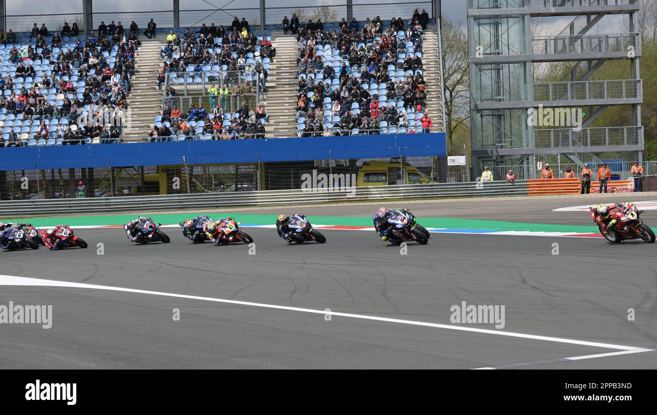 Assen, Netherlands. 23rd Apr, 2023. TT Assen Circuit, Assen