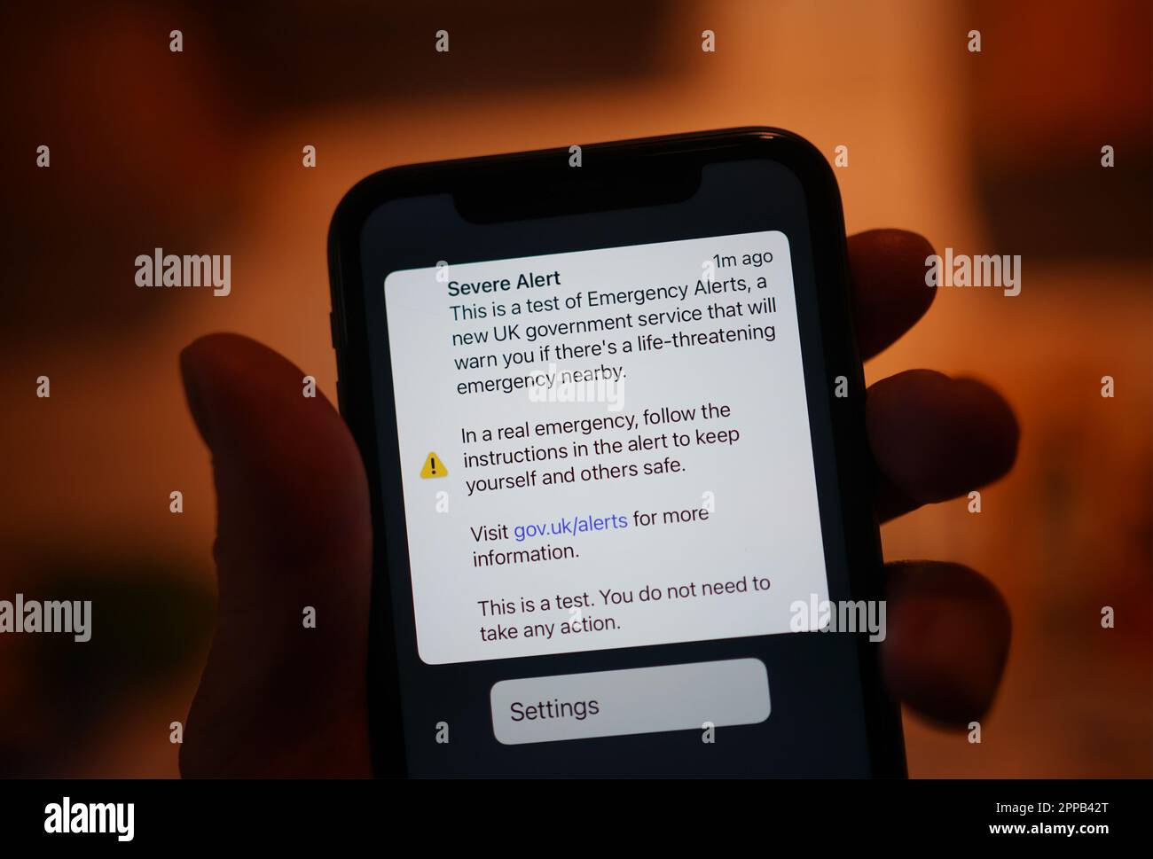 Uk emergency alerts system hi-res stock photography and images - Alamy