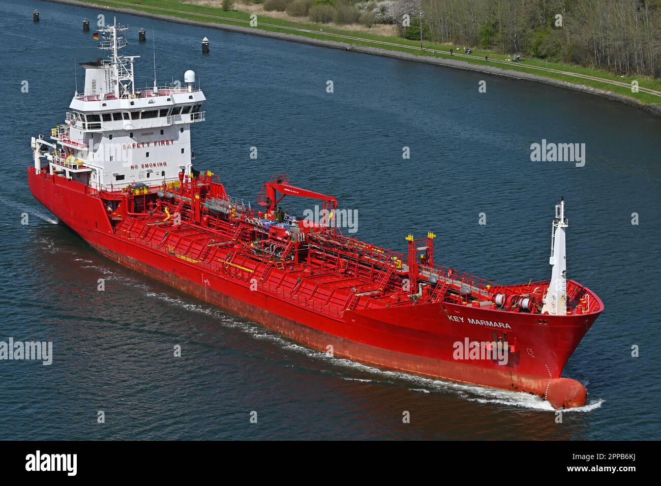Chemical/Oil Products Tanker KEY MARMARA Stock Photo