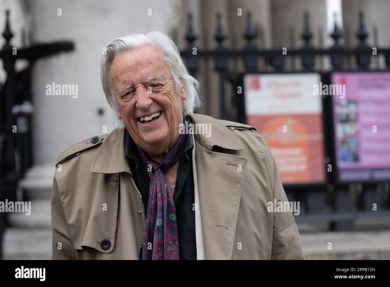 Michael Mansfield, QC Memorial service at St Martin-in-the-Fields church in Trafalgar Square in memory of 30 years since the death of Stephen Lawrence Stock Photo